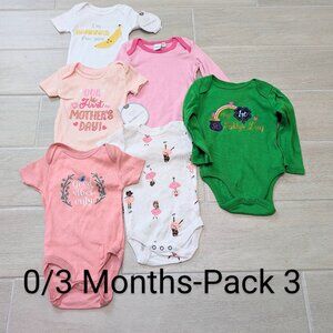 Baby Boy and Girl Onesis Super soft comfy Size:0-3Months